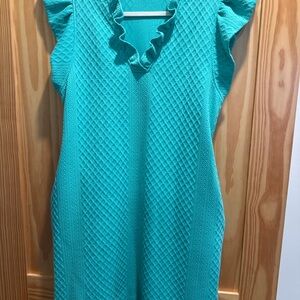 Quilted Boutique Dress with Pockets – XL – Never Worn
